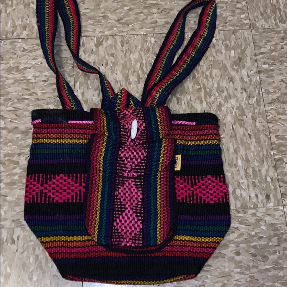 Authentic Mexican Backpack From Tulum - image 1